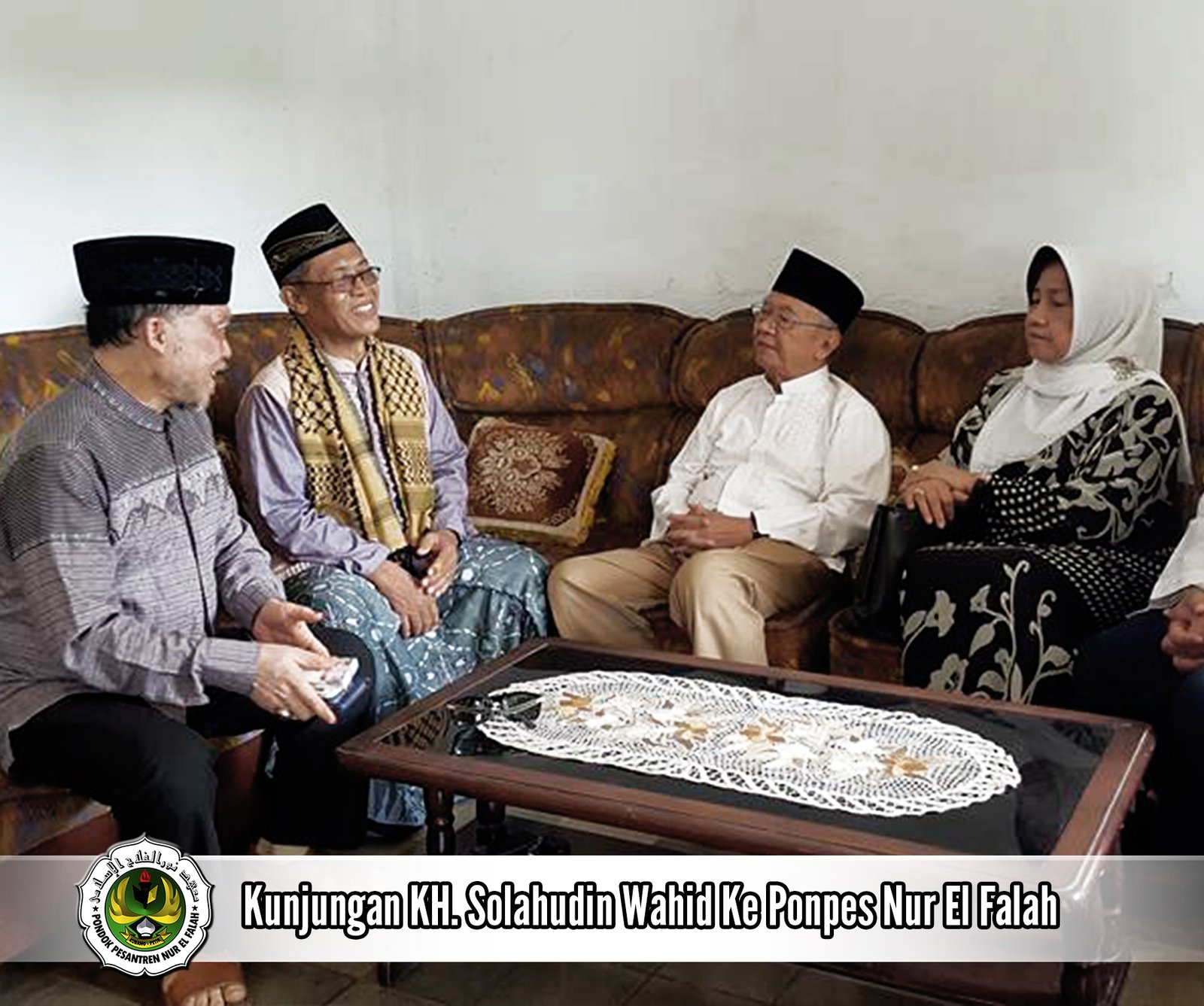 Kunjungan KH. Solahudin Wahid
